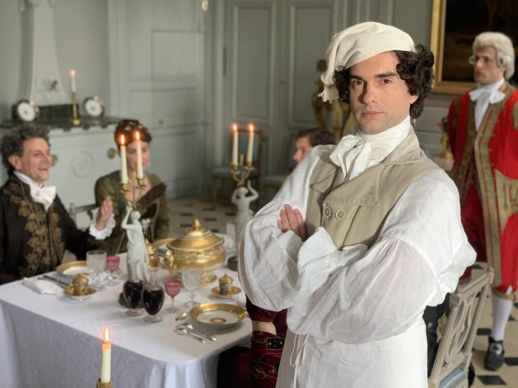 Scène d'illustration avec Antonin Carême